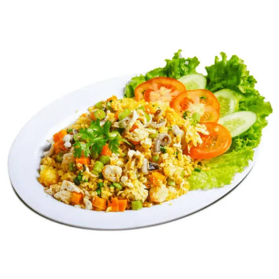 Seafood fried rice
